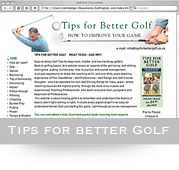 Golf Tips